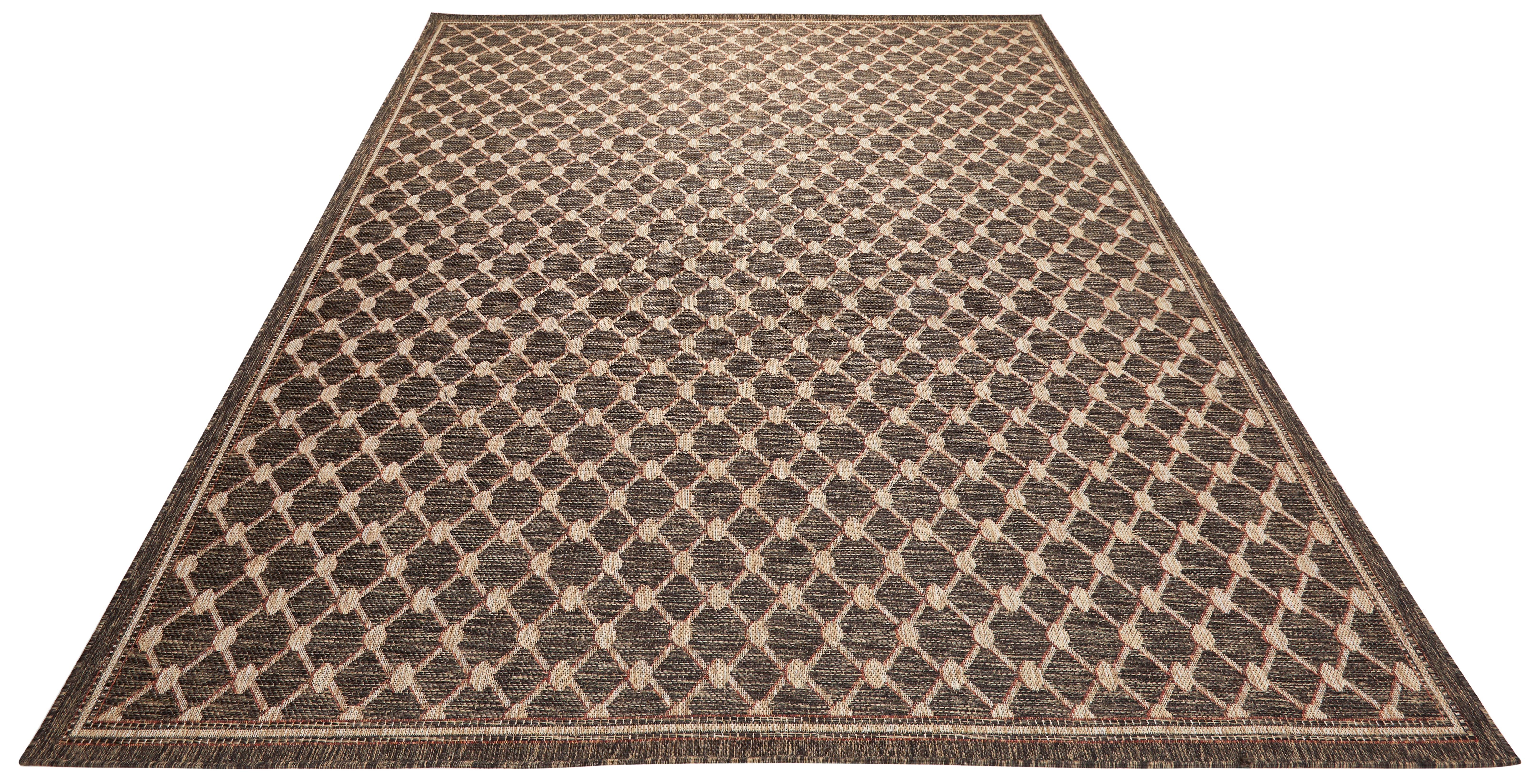 Concept Looms Sumac SUM105 Brown Large Rectangle Indoor/Outdoor Rug